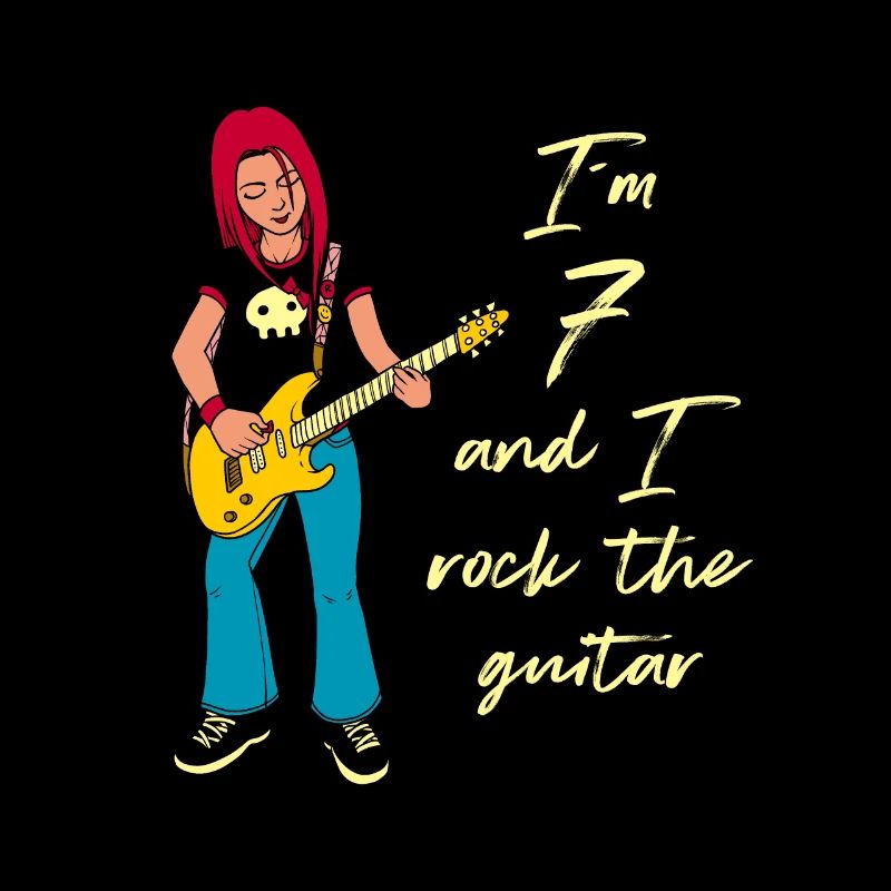 Ich bin 7 - Mädchen Gitarrist