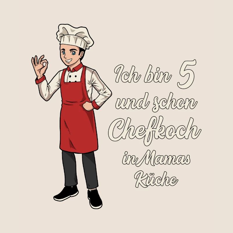 Ich bin 5 - Jungen Koch