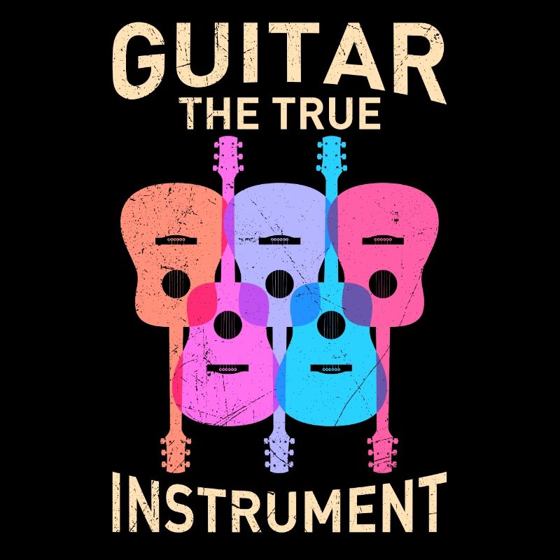 Musiker Das einzig wahre Instrument Gitarre