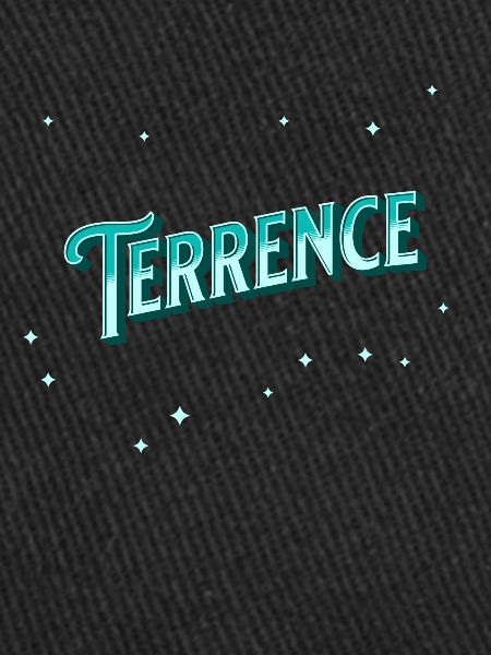 Nom Terrence personnalisé