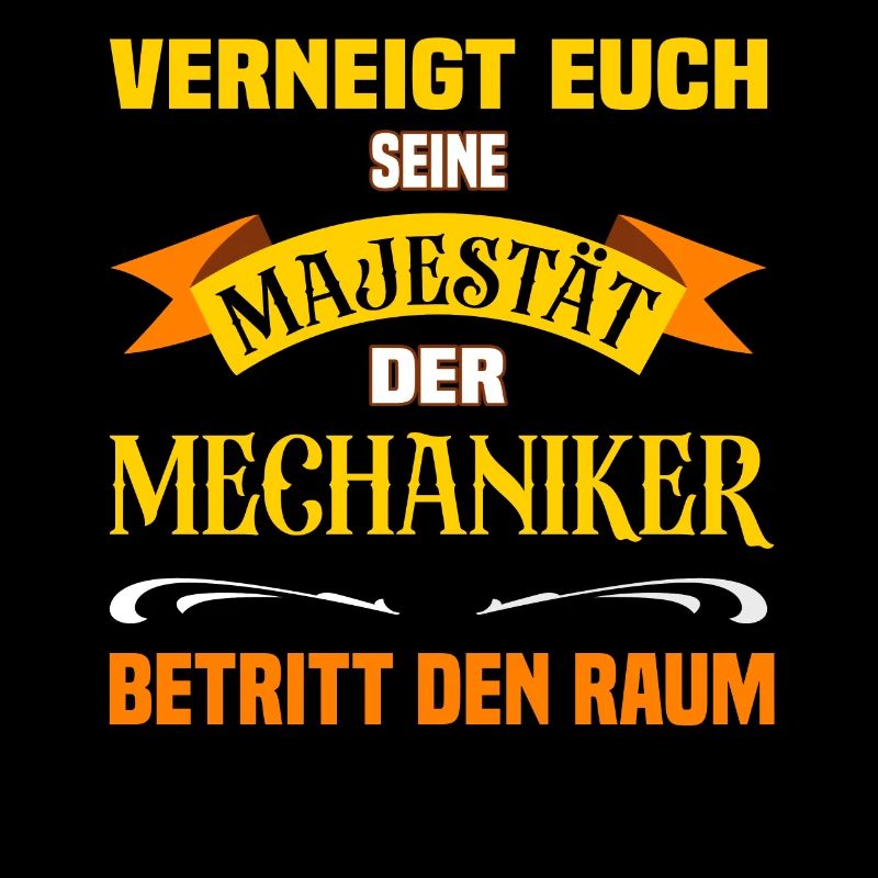 Eure Majestät der Mechaniker lustiges Beruf