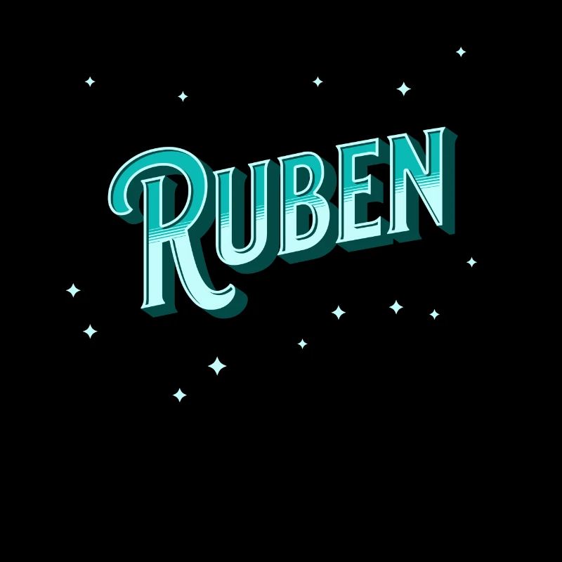 Ruben name personalized