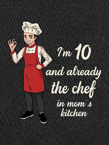 J’ai 10 ans - Jeune Chef