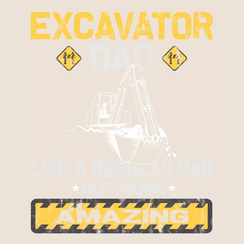 Baggerbagger baggerfahrer Dad