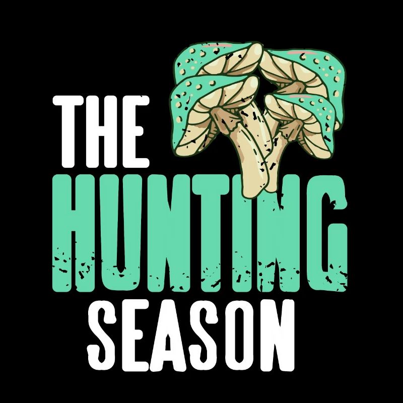 La saison de chasse Rétro Champignon Chasse Mycologie