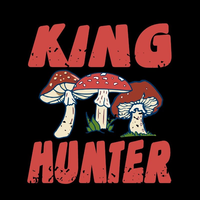 KING Hunter Rétro Champignons Chasse Mycologie
