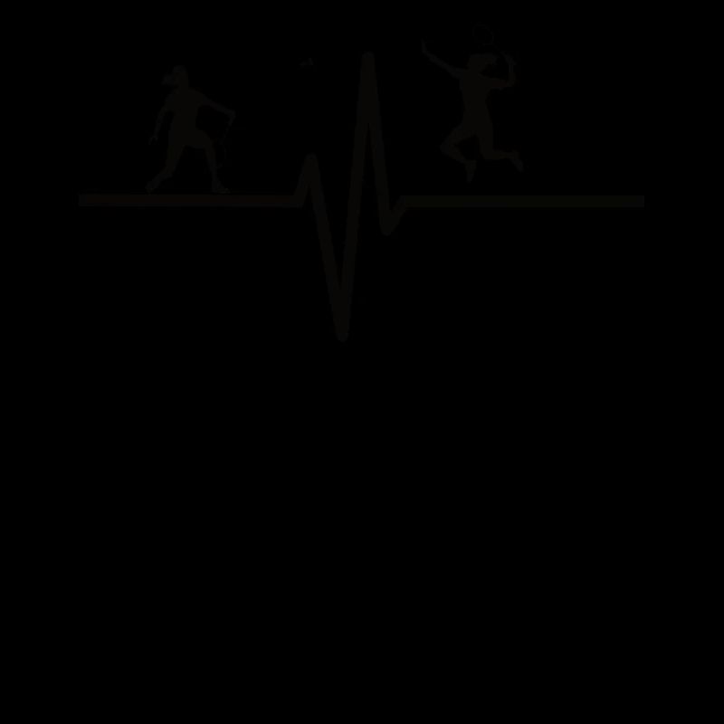 Conception d’idée cadeau de joueur de badminton