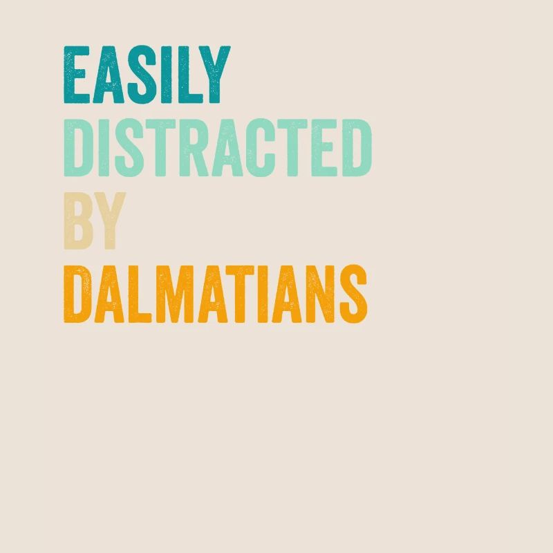 Facilement distrait par les Dalmatiens