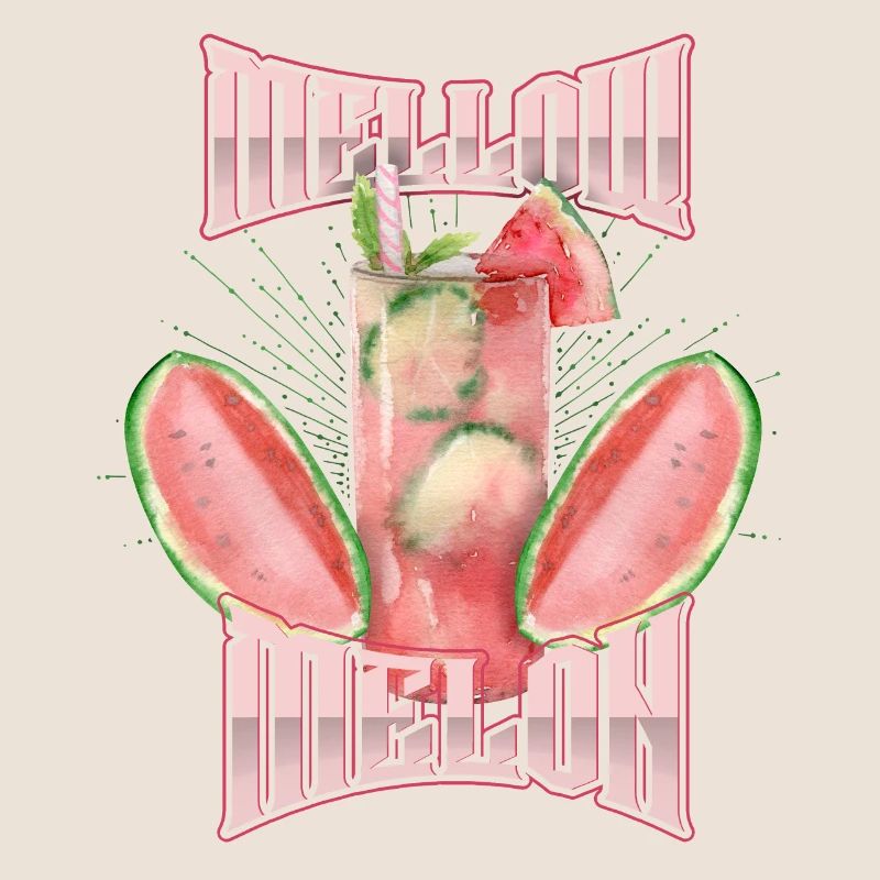 Melon, pastèque, cocktail de melon, Dire