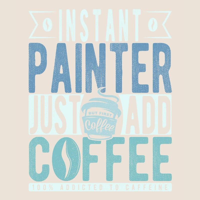 Peintre café dicton
