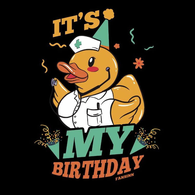 Anniversaire Infirmière Docteur Canard