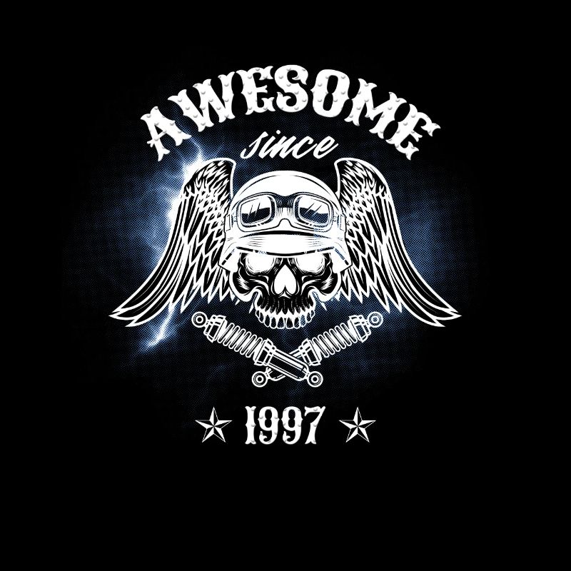 Awesome since 1997, Biker 26. Geburtstag