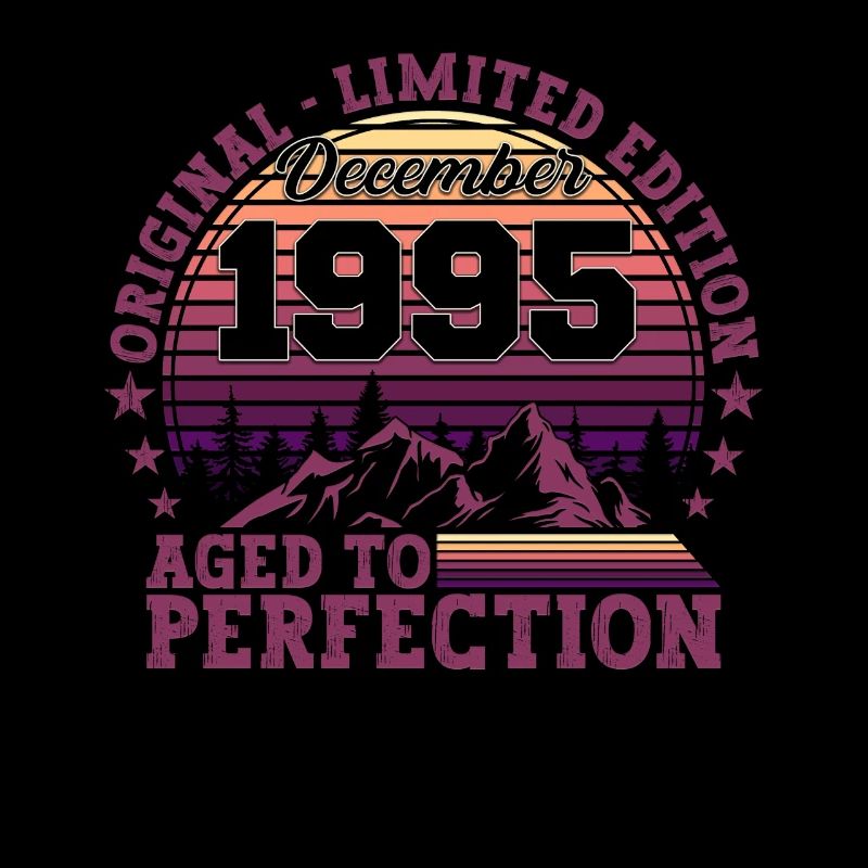 Original décembre 1995 Cadeau du 27e anniversaire
