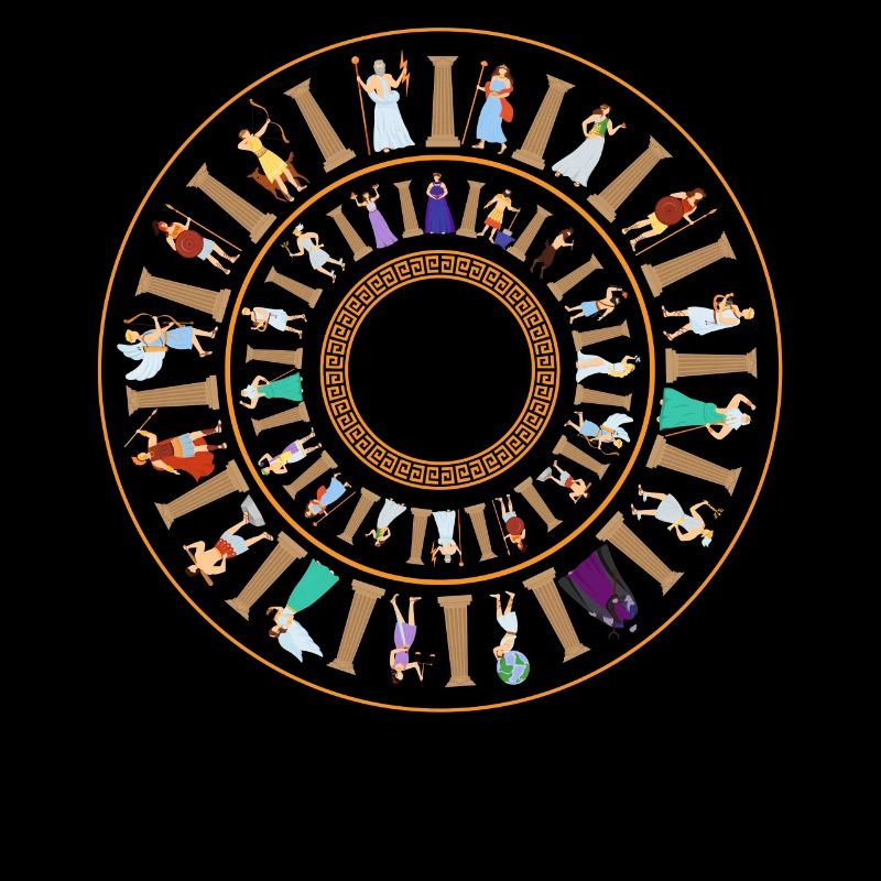 Roue de la mythologie grecque