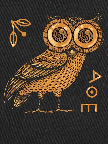 Hibou d’Athéna, mythologie grecque