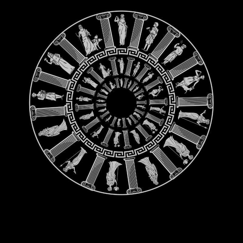 Roue de la mythologie grecque