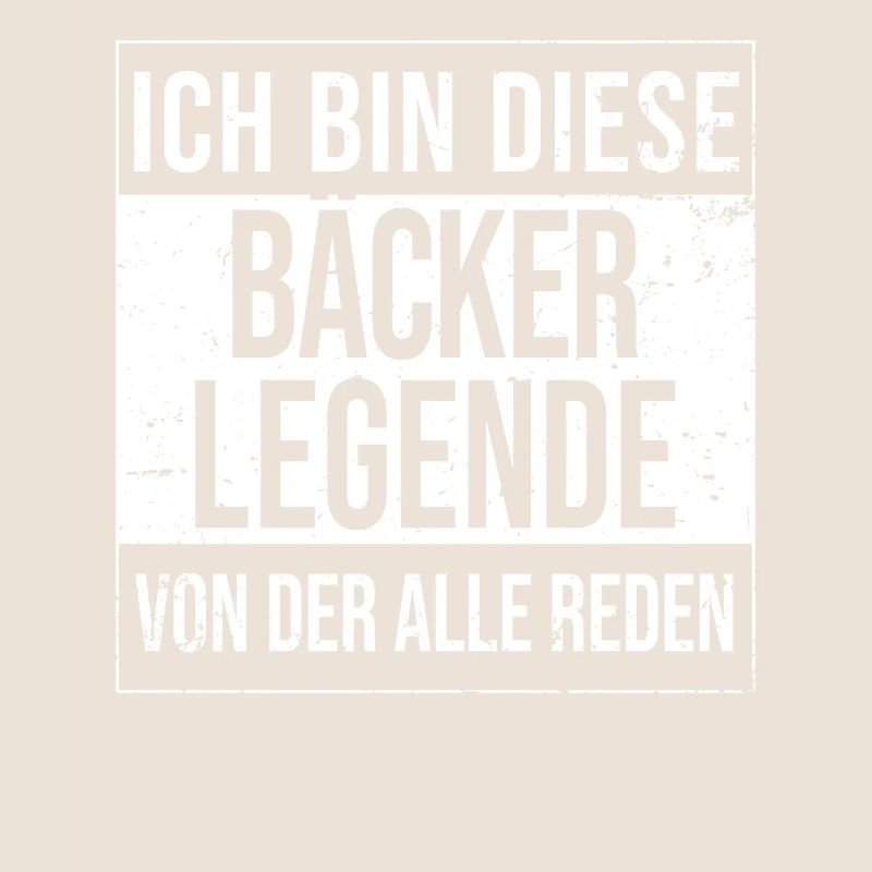 Bäcker Geburtstag geboren Legende Handwerker