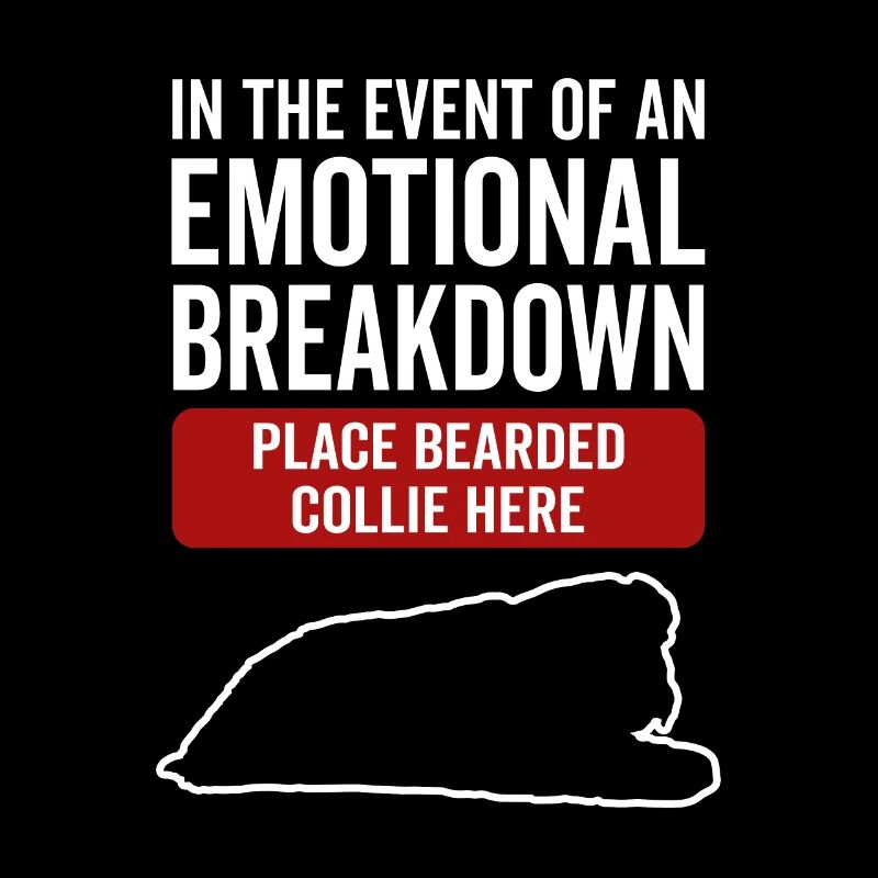 Emotional - Dog Bearded Collie