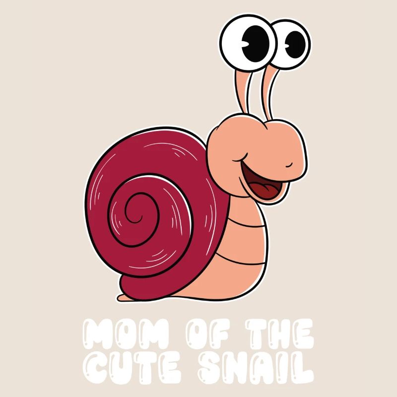 Die Mutter Der Niedlichen Schnecke