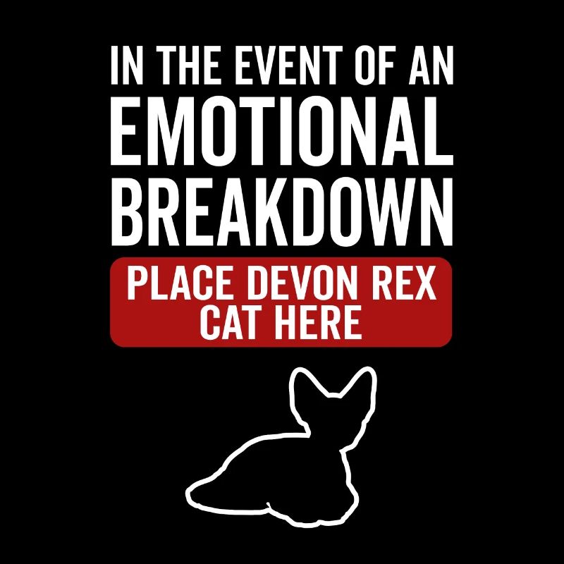 Émotionnel - Devon Rex Cat