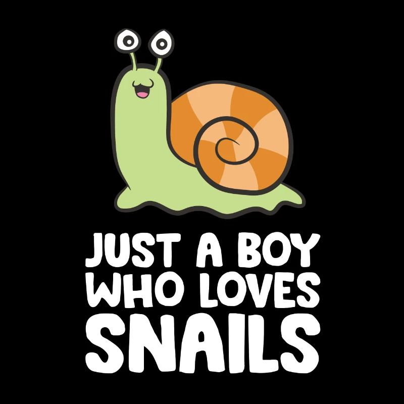 Just a Boy Who Loves Snails