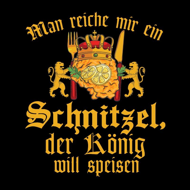 Der König will Schnitzel essen