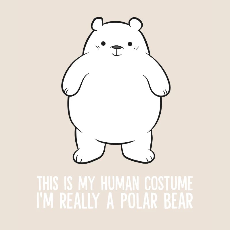 C’est mon costume humain que je suis vraiment