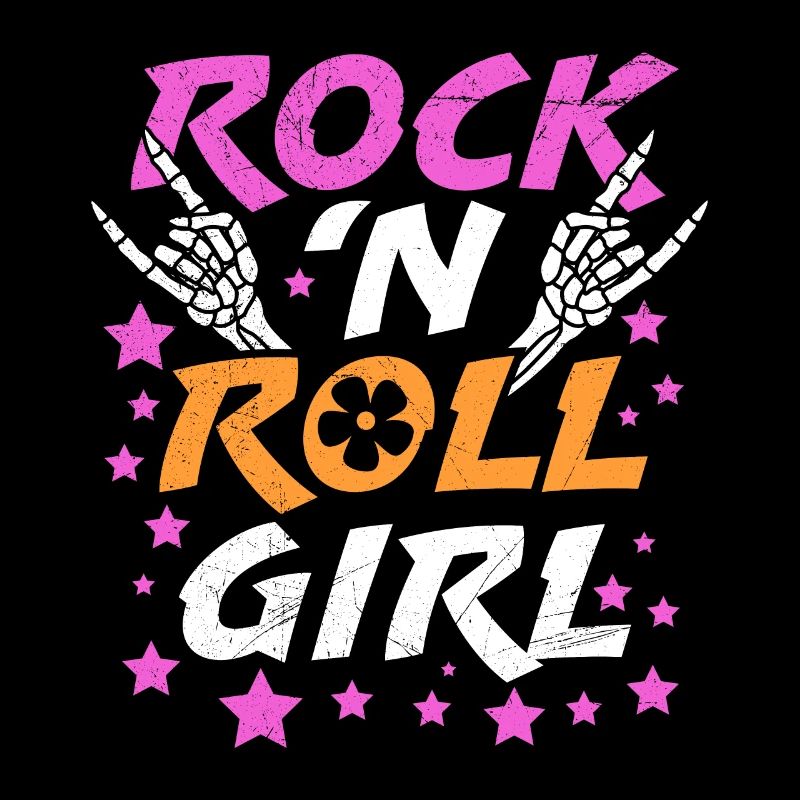 Ich bin ein Rock Mädchen Rock n Roll