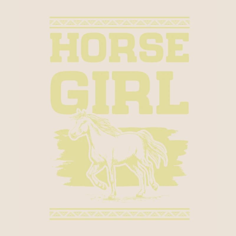Fille à cheval