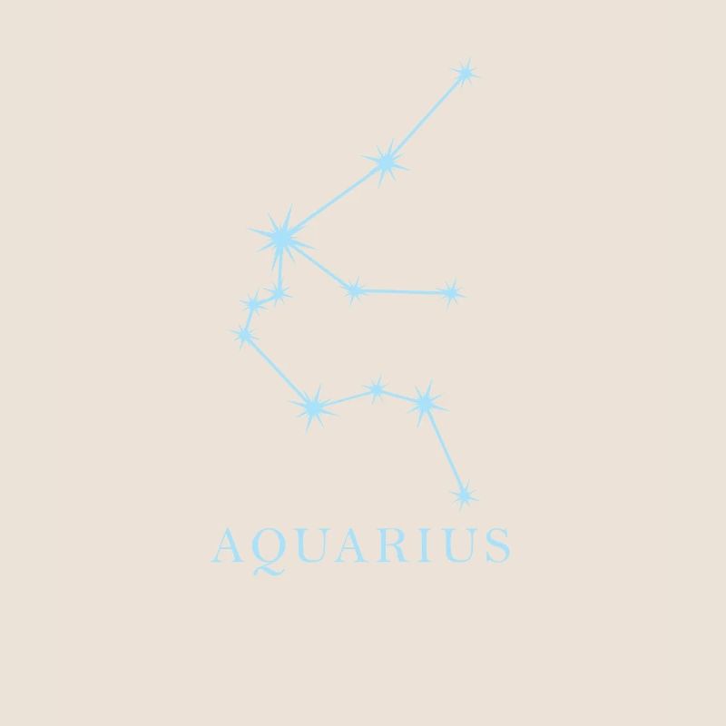 Sternkonstellation Sternzeichen Aquarius