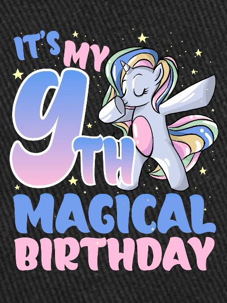 C’est mon 9ème anniversaire magique