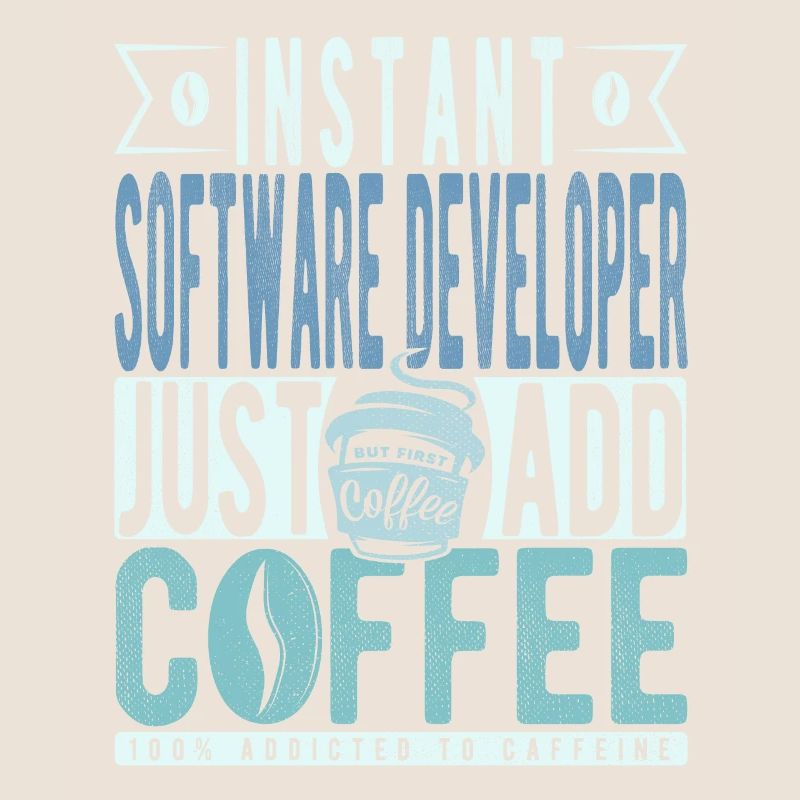 Softwareentwickler Kaffee Spruch