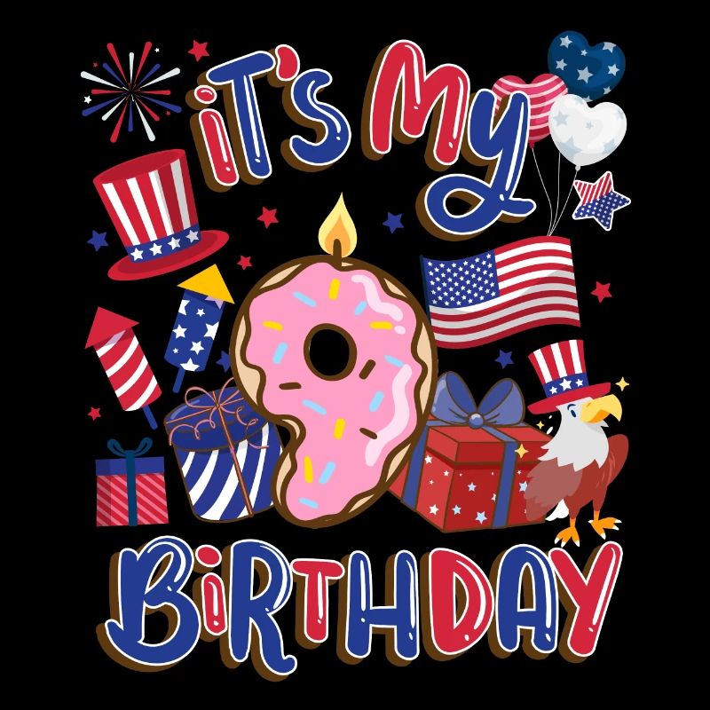 Es Ist Mein 9 Geburtstag Eagle 4. Juli