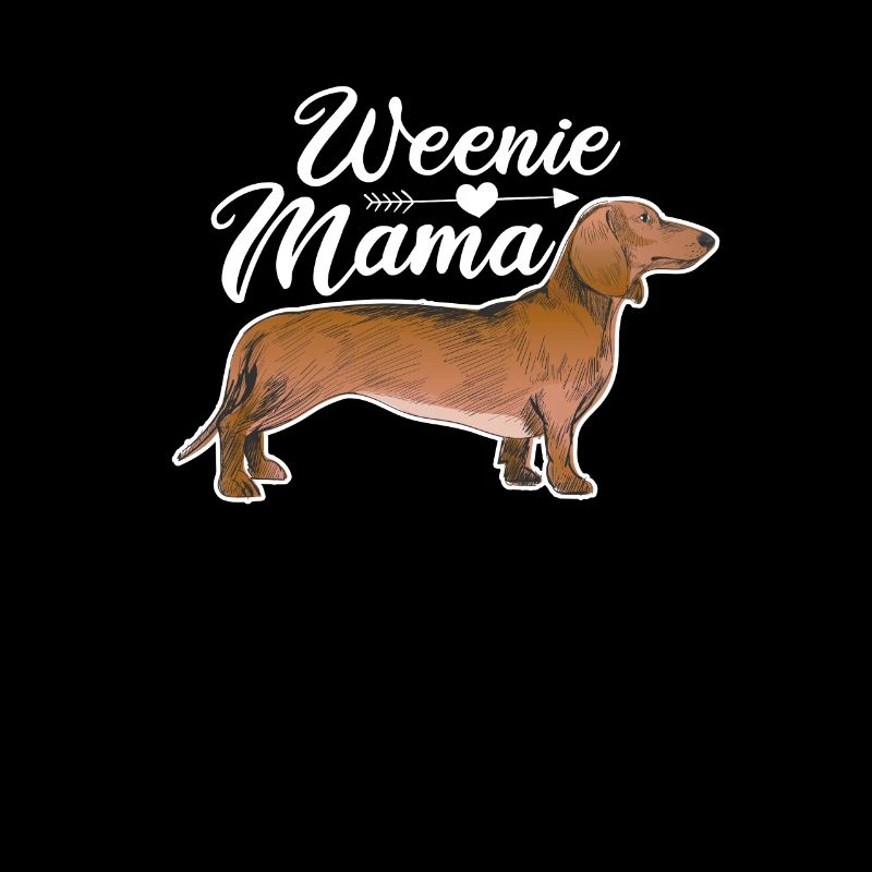 Dackel Mama Hund Hunde Dachshund Teckel Geschenk