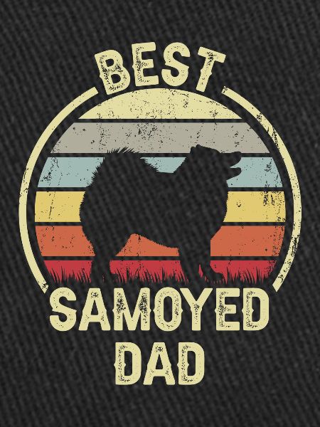 Best Dog Dad - Samoyed
