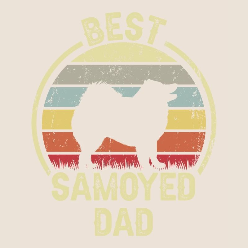 Best Dog Dad - Samoyed