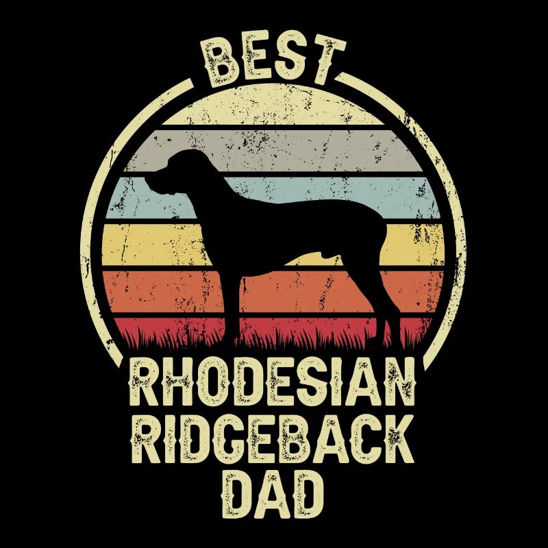 Best Dog Dad - Rhodesian Ridgeback