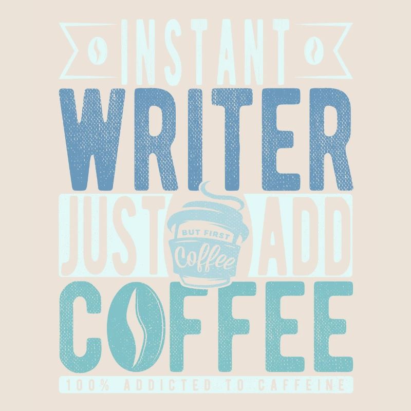 Citation de café de l’écrivain
