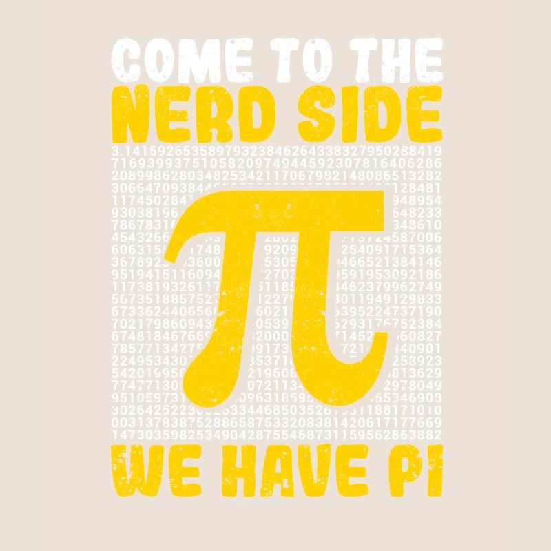 Venez à la page Nerd Nous avons Pi Day Math Nerd