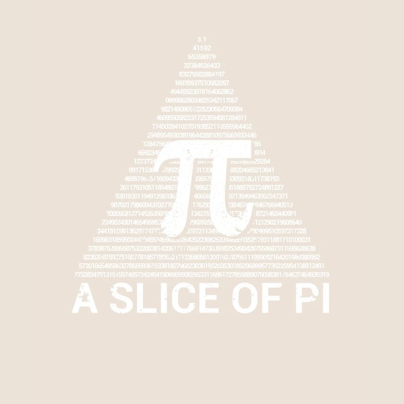A piece of Pi Day math lover math