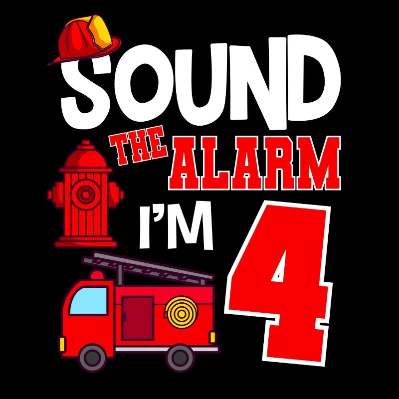 Sonnez l’alarme 4 ans 4e anniversaire des pompiers