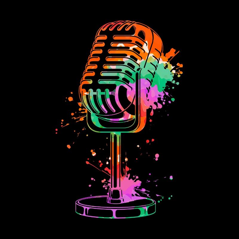 Microphone I'm a singer I'm a singer sing