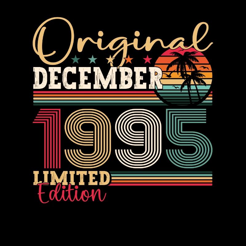 Original décembre 1995 Cadeau du 27e anniversaire