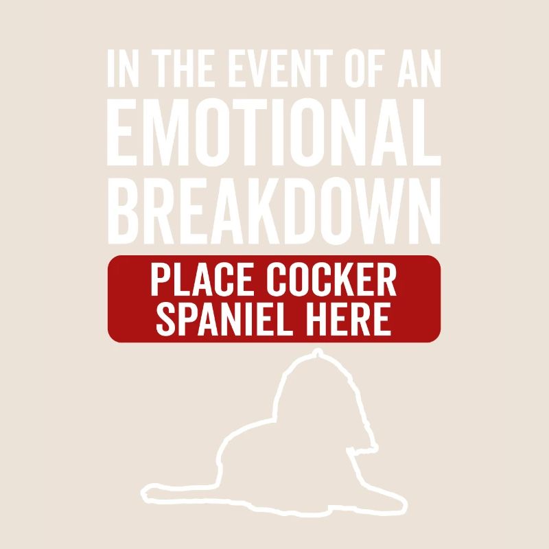 Emotional - Dog Cocker Spaniel