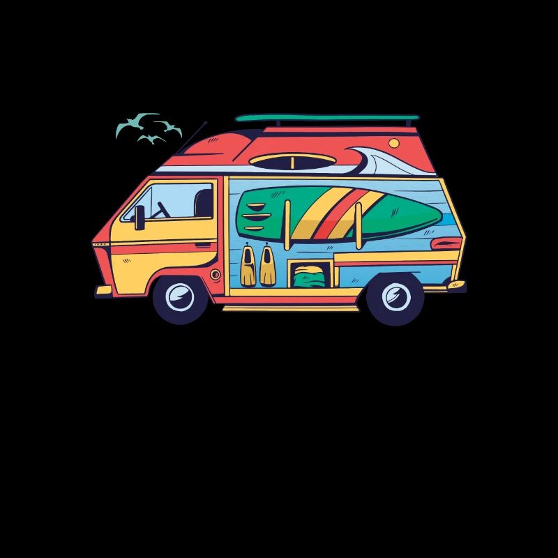 Surf Filles SUP Camping