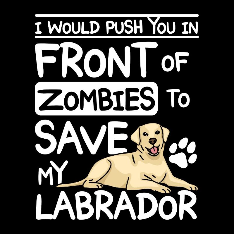 Te pousser devant des zombies pour sauver mon labrador