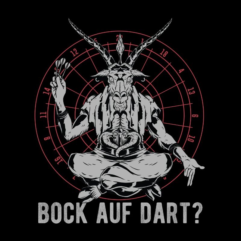 Bock auf Dart Pfeile Witziges Dart
