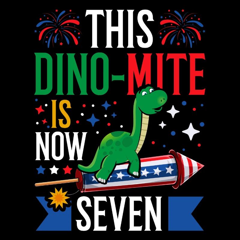 This dinomite is now five dinosaurs July 4