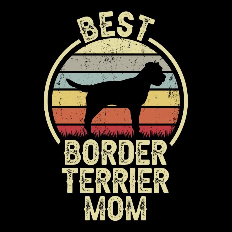 Mère chien - border terrier
