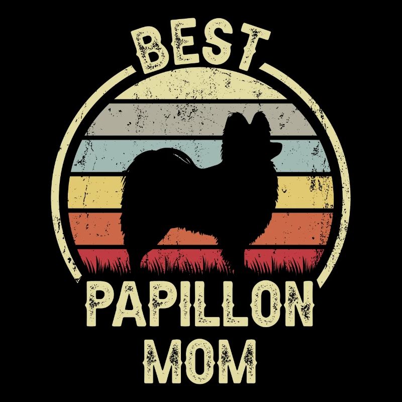 Hund Mom - Papillon